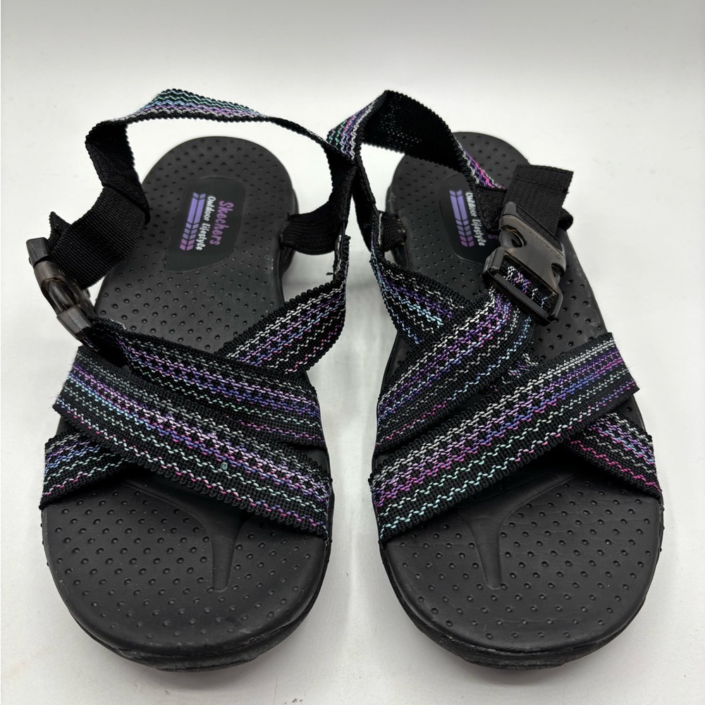 Skechers’s Women’s‎ Reggae Rise & Shine Size 8 Black Multi